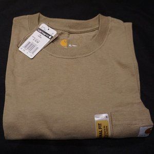Carhartt Men's K87 Workwear T-Shirt - Desert